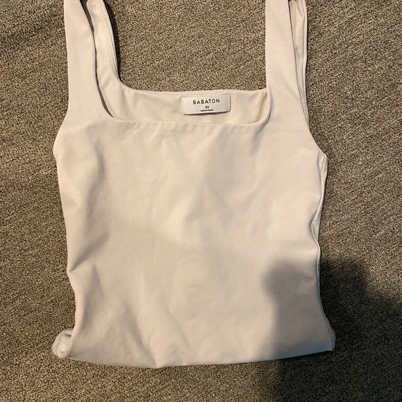 Aritzia Square-neck tank bodysuit - Picture 3 of 3